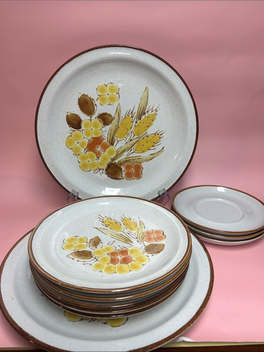 Vintage International China Stoneybrook Rushwood dinnerware 10 pcs